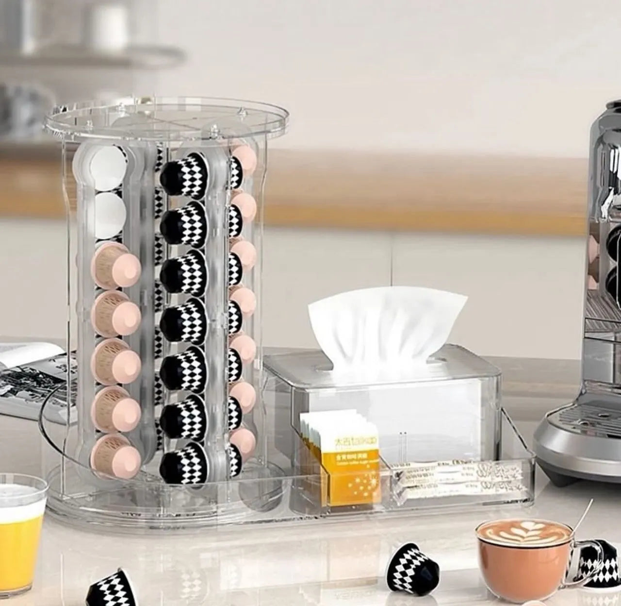 Organisateur de capsules Nespresso