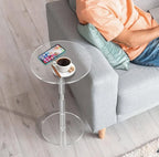 Table d'appoint en plexiglass