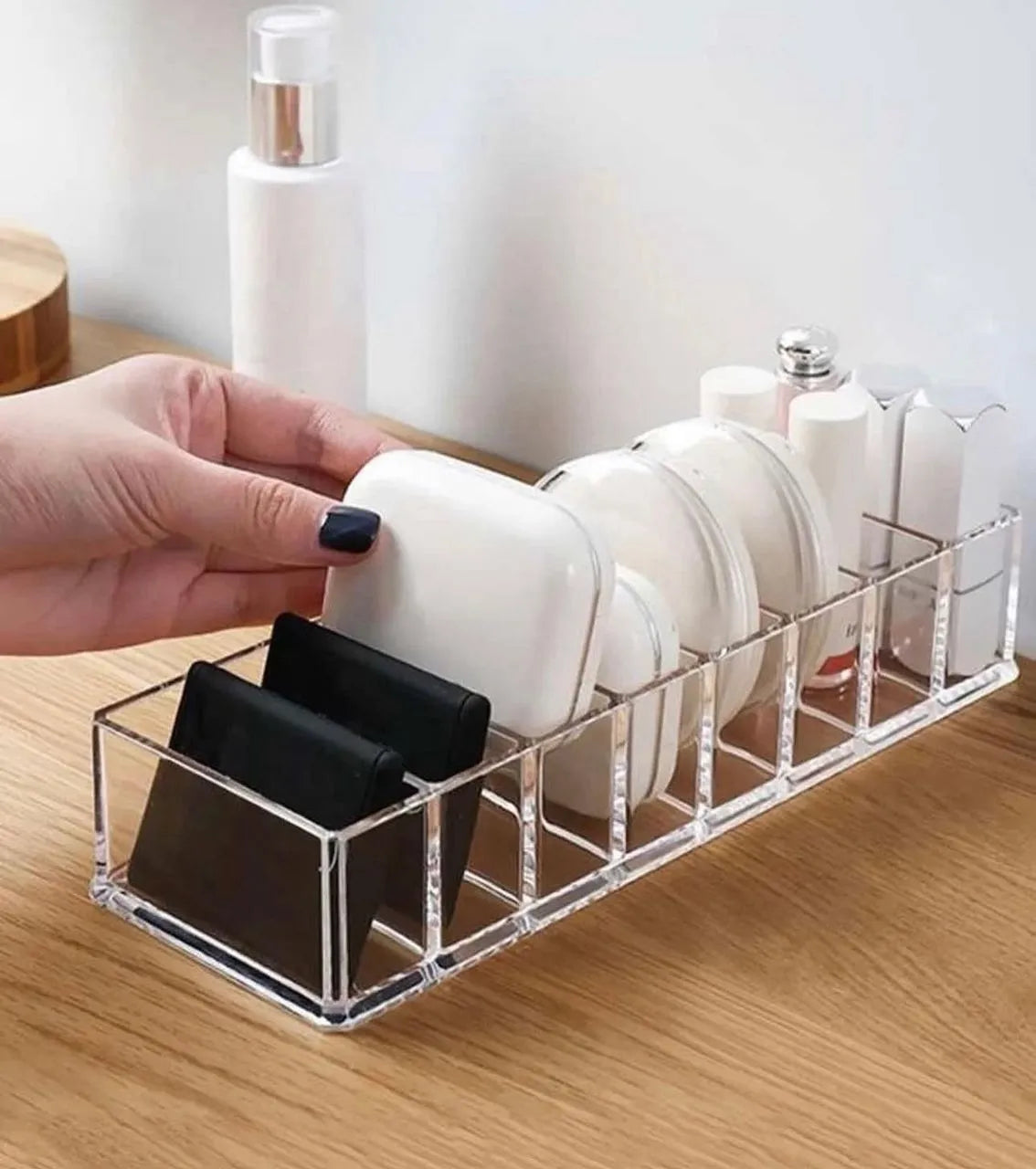 Organisateur de palettes a maquillage