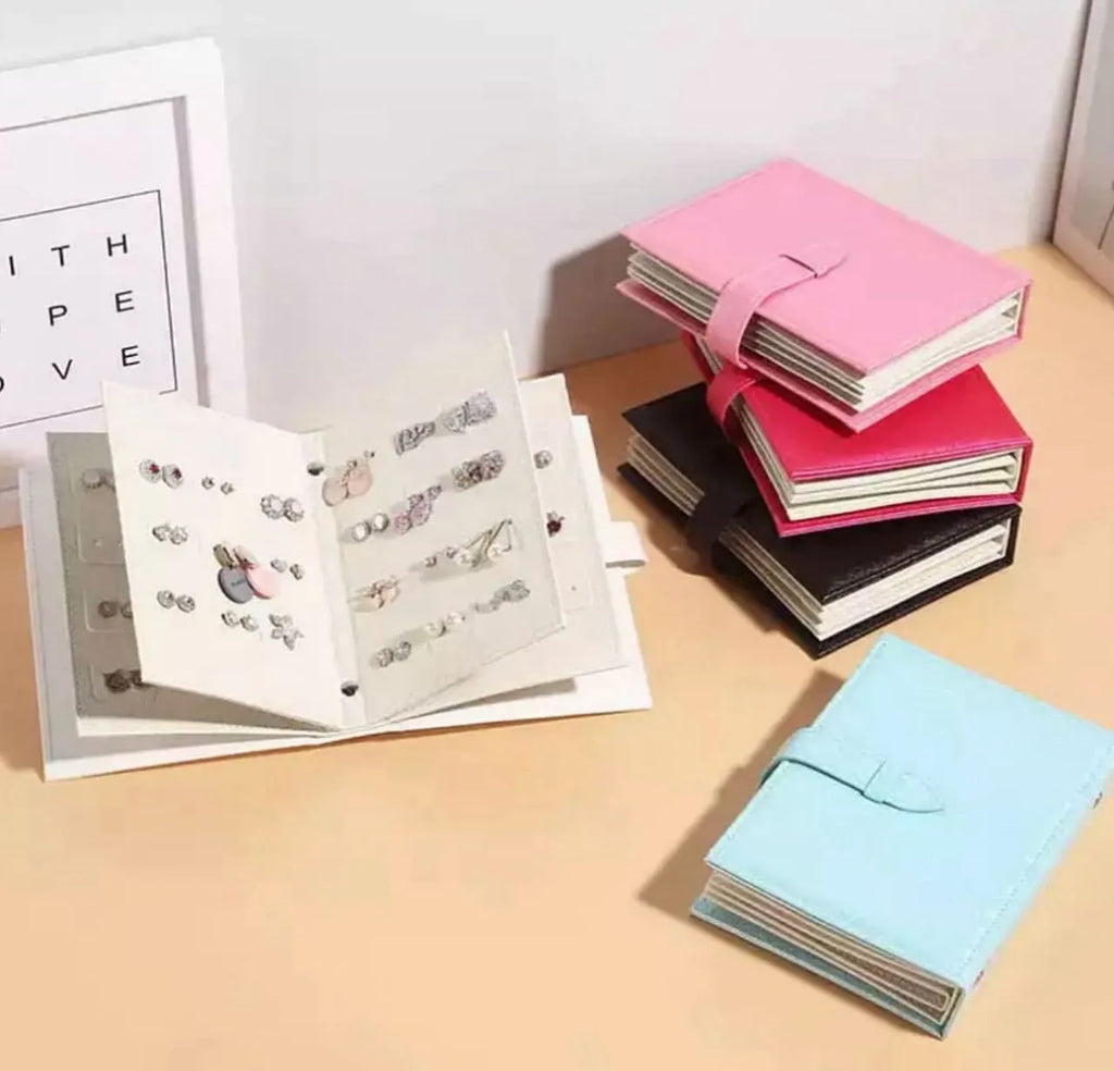Livre de rangement de bijoux