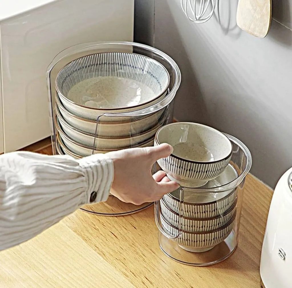 Organisateur bols en plexiglass