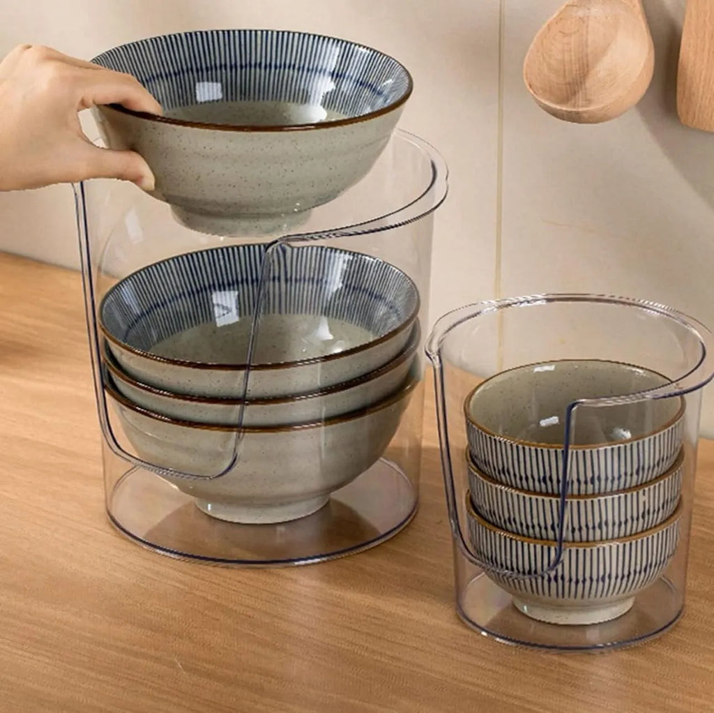 Organisateur bols en plexiglass