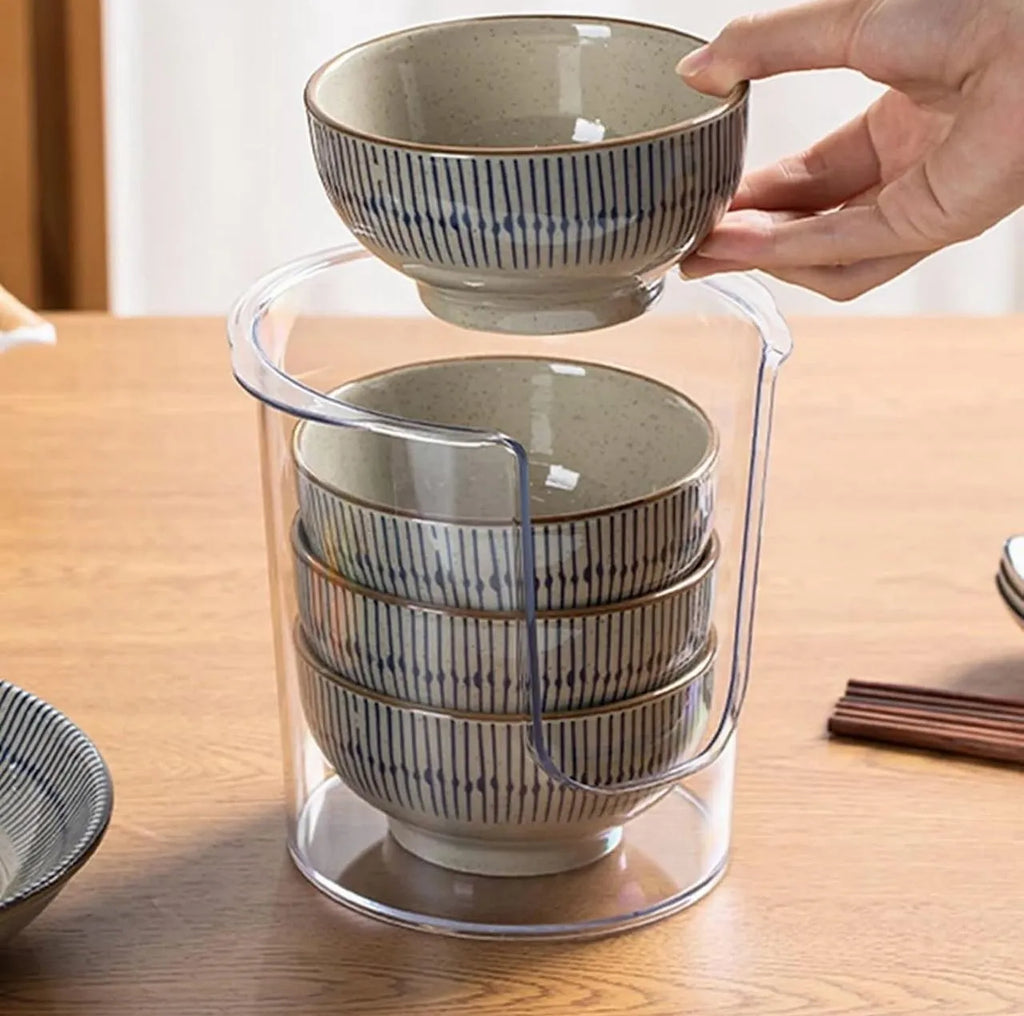 Organisateur bols en plexiglass