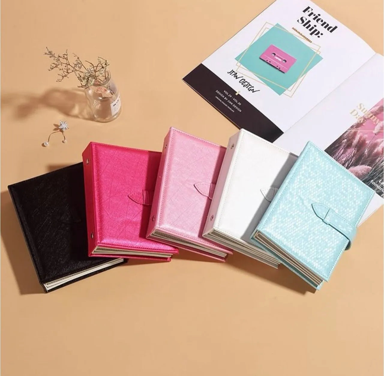 Livre de rangement de bijoux