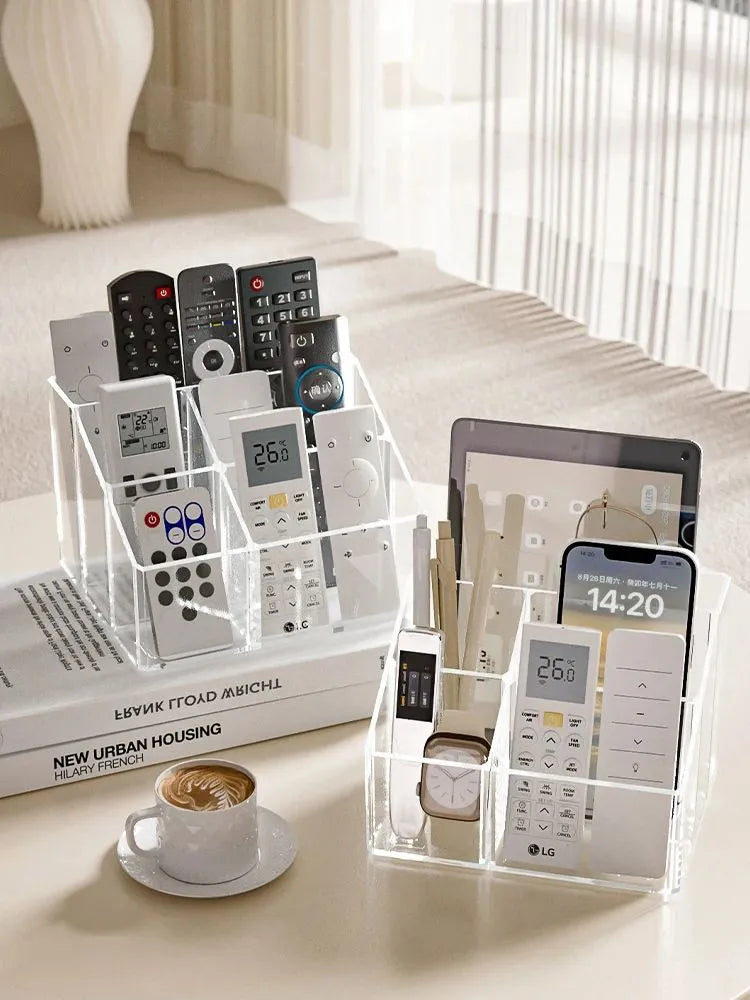 Organisateur télécommandes en plexiglass