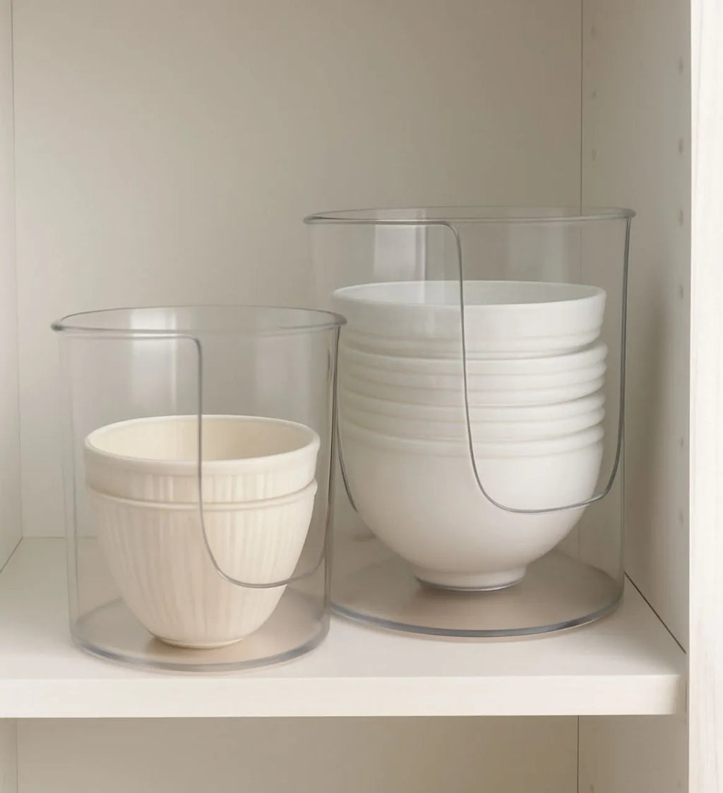 Organisateur bols en plexiglass