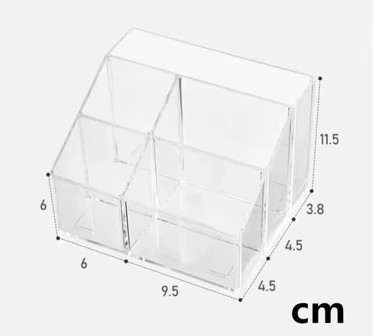 Organisateur télécommandes en plexiglass