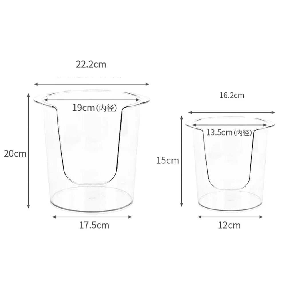 Organisateur bols en plexiglass